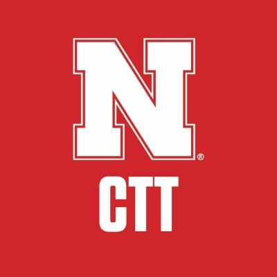 lockup for UNL Center for Transformative Teaching shows big 'N' over the center’s initials ‘CTT’